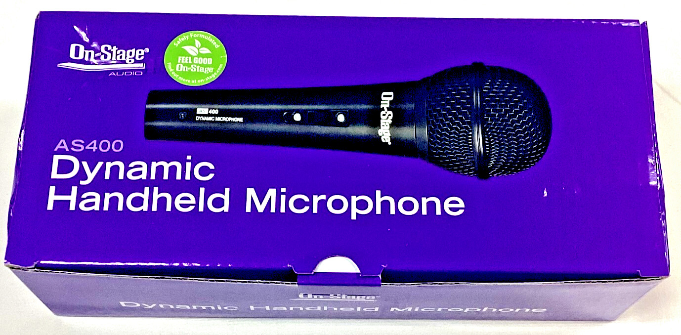On-Stage AS400V2 Dynamic Handheld Mic