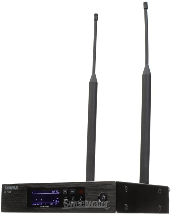 Shure QLXD4 Digital Wireless Receiver – V50 Band