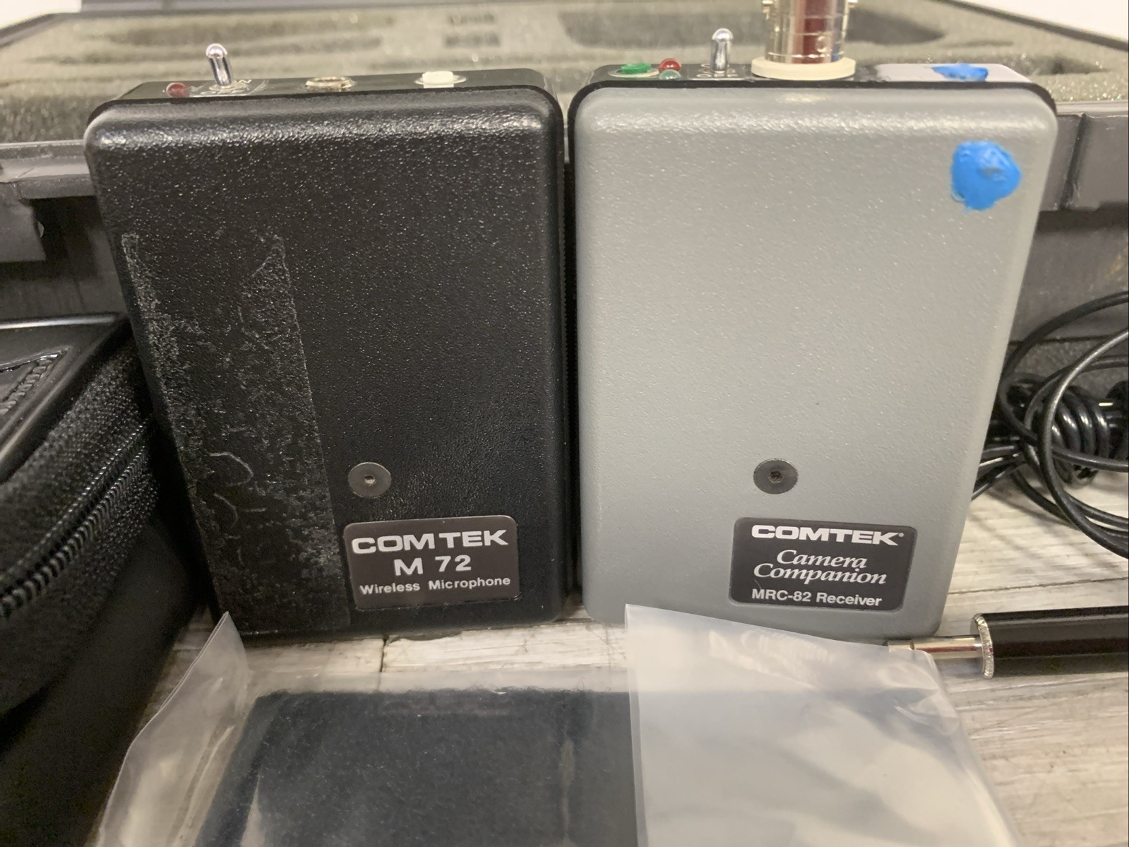 Comte Kit, Comtek M72, Companion Comtek MRC-82, Cases And Cords Too!