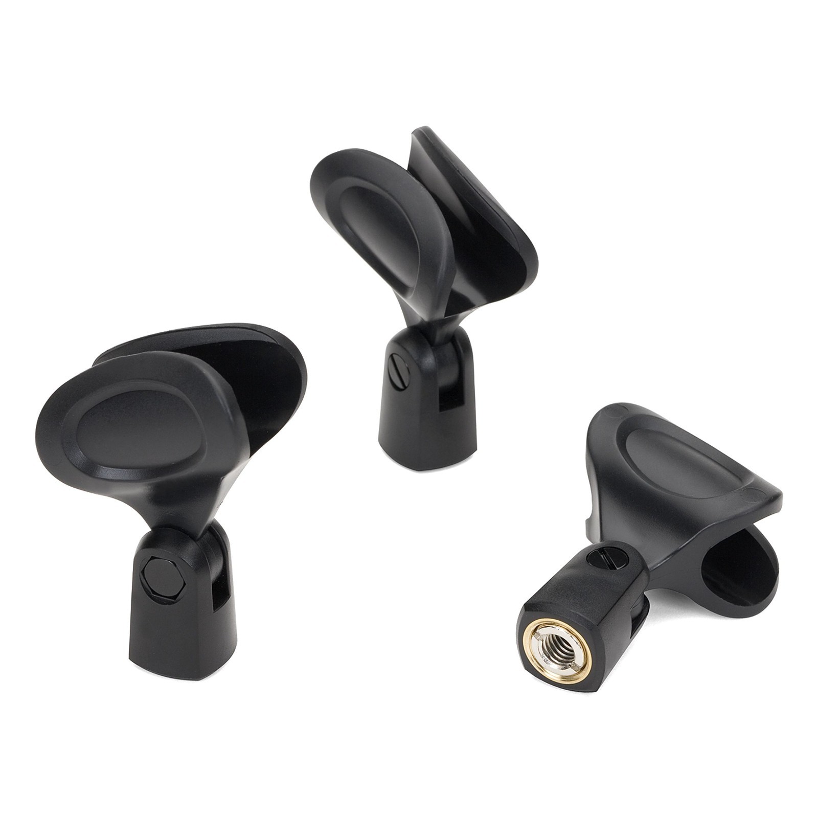 Samson 3-Pack Microphone Mic Clips Pack – MC1 Heavy Duty