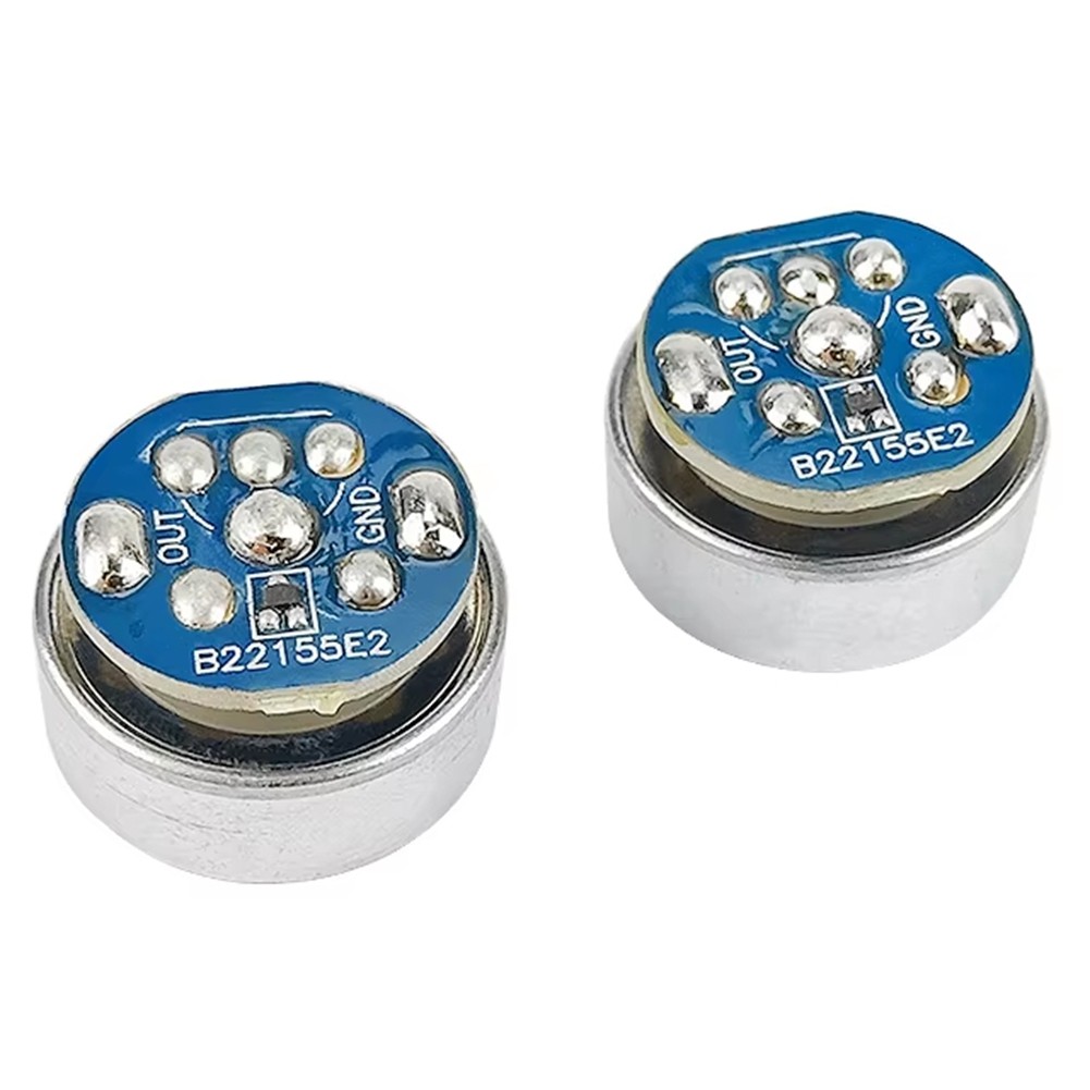 16mm Capacitive Electret Microphone Unidirectional Mic with Circuit Board L9G4