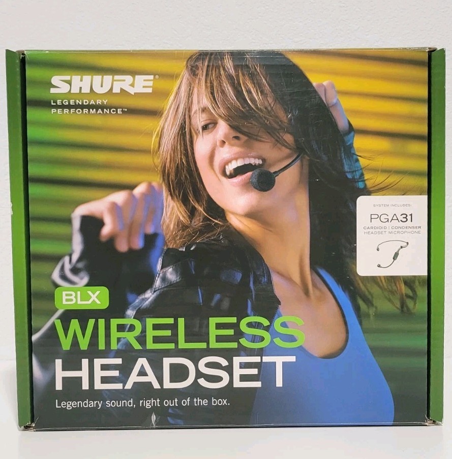 Shure BLX Wireless Headset BLX14/PGA31-H9 (542-572 MHz)