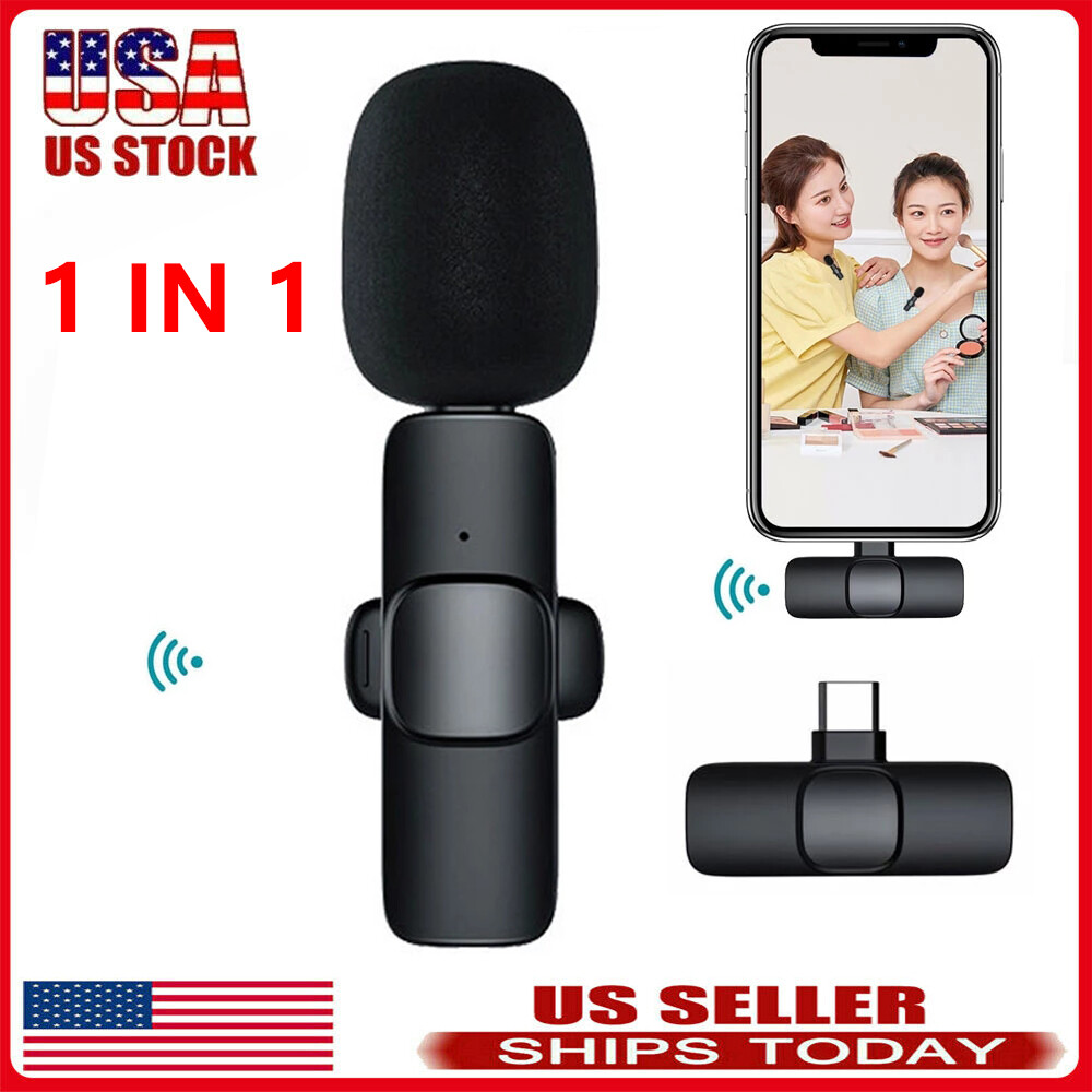 Wireless Lavalier Mic – For Content Creation, Interviews & Daily Use