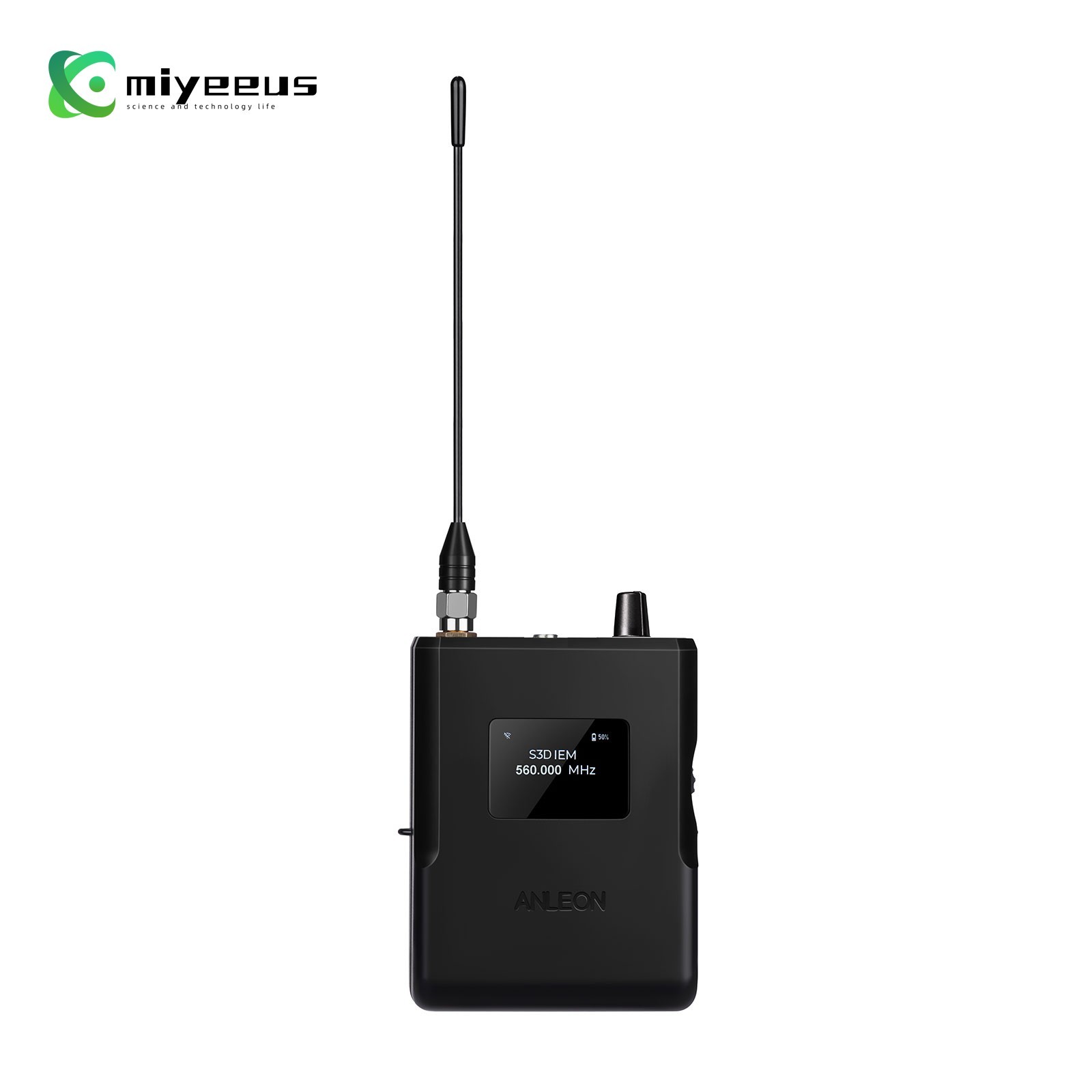 ANLEON S3D 560-596MHz Receiver Stereo Wireless In-Ear Monitor System for Stage
