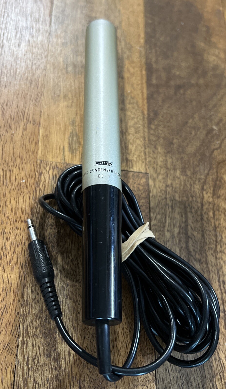 Super Scope By Marantz Electret Condenser Microphone EC-1 Silver