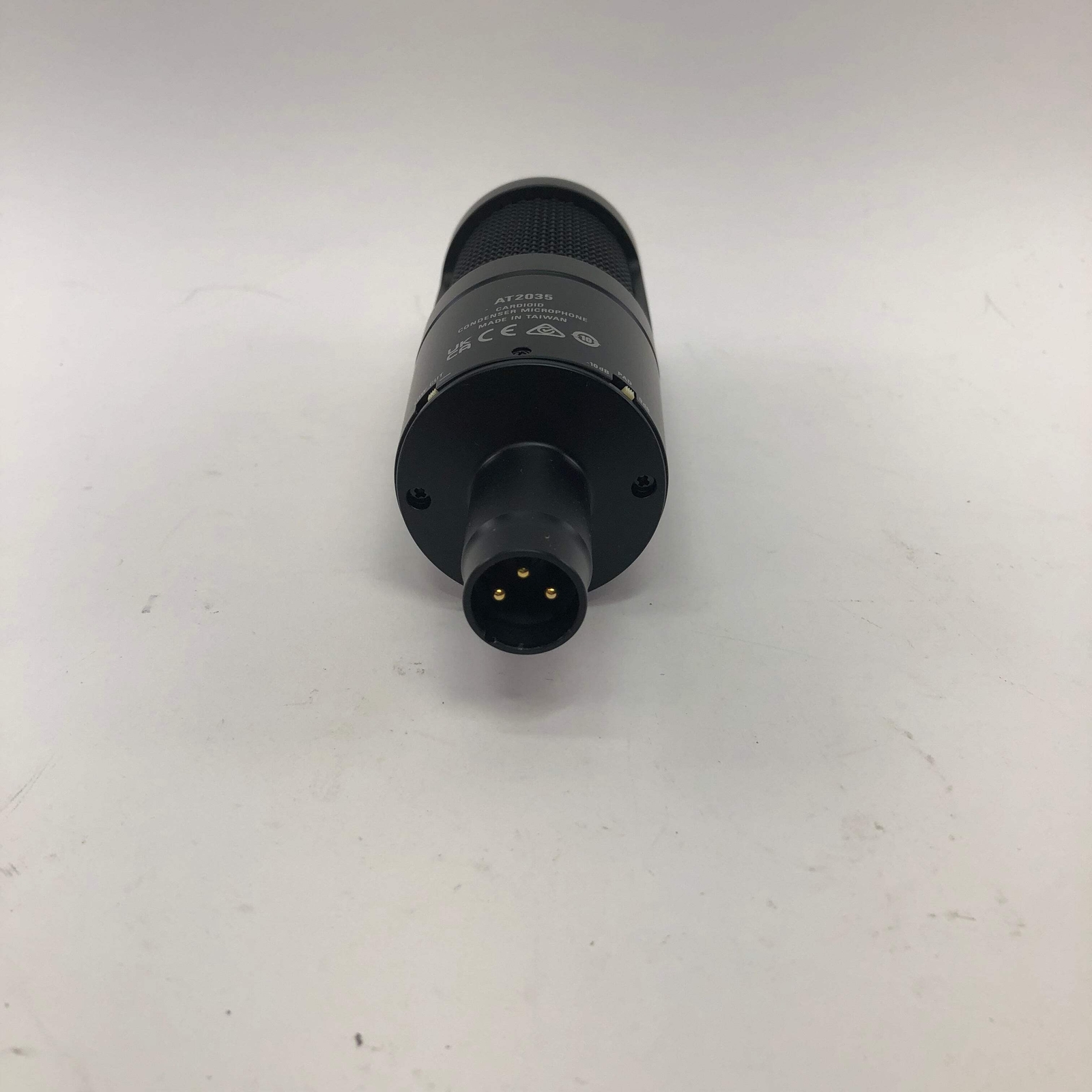 BLACK AT2035 Large Diaphragm Cardioid Condenser Microphone