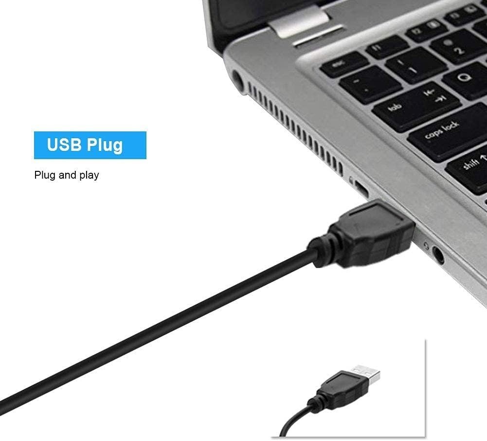 High Sensitivity USB Microphone with Portable Gooseneck for Singing & Podcasting