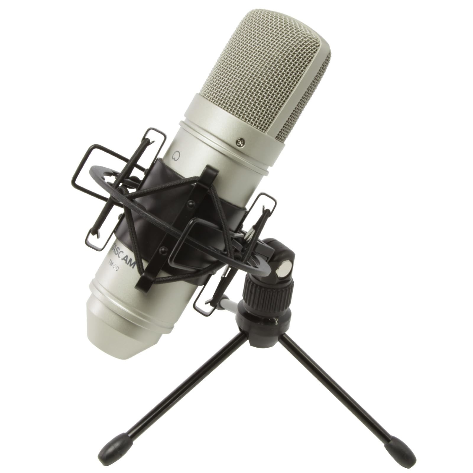 Large Diaphragm Condenser Microphone – Studio Quality, Silver, High Sensitivity