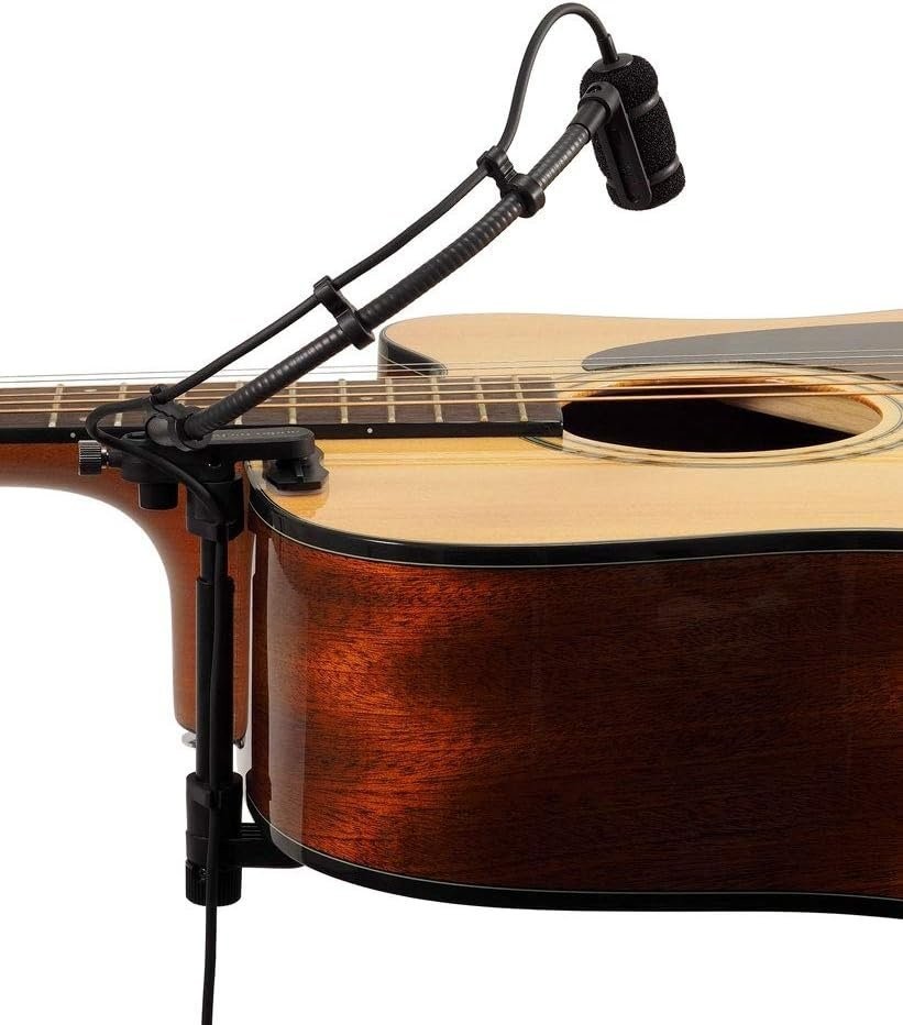 Audio Technica ATM350GL Cardiod Condenser Guitar Mount System 9in Gooseneck New!