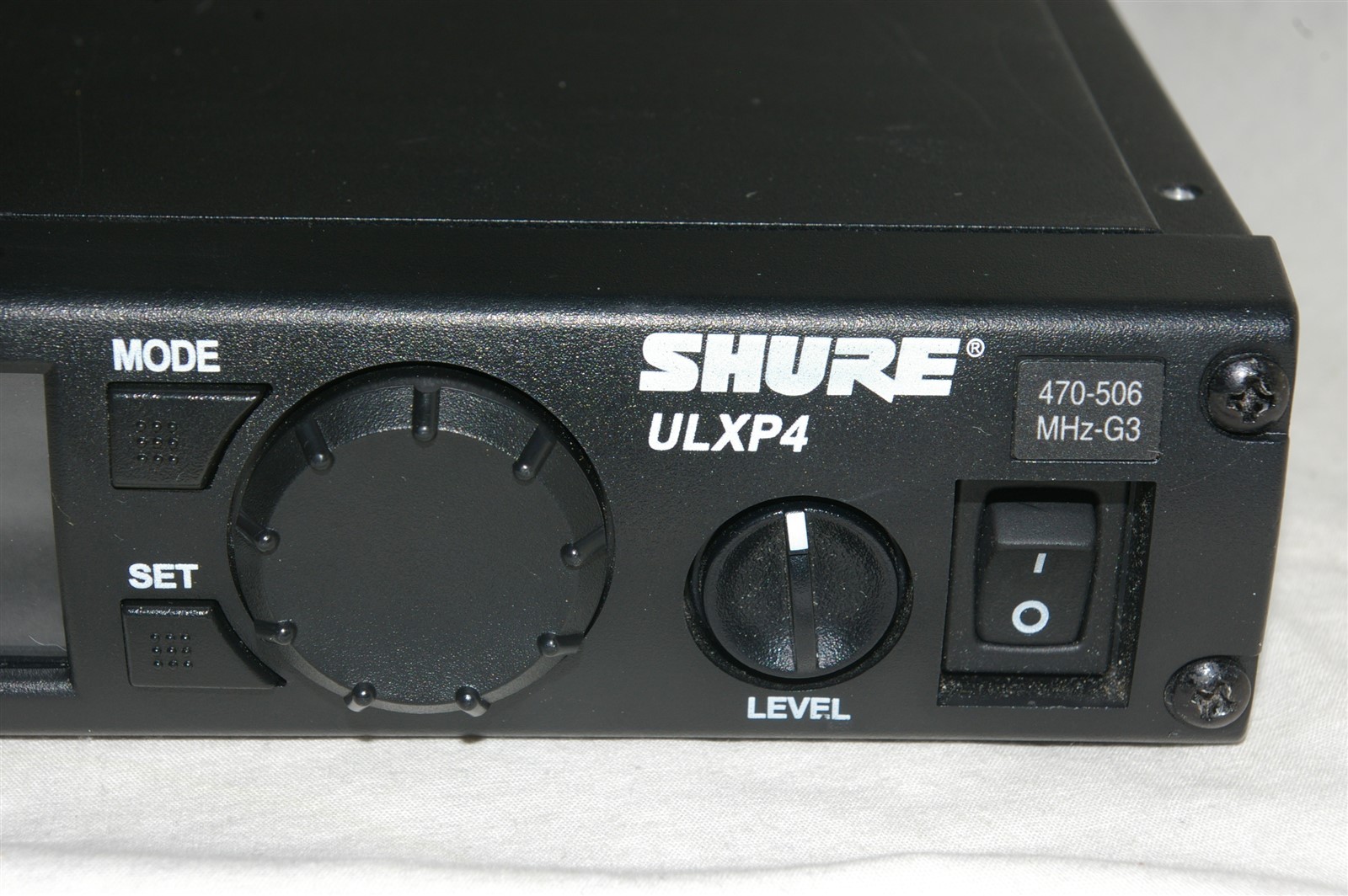 Shure ULXP4 Wireless Microphone Receiver 470-506 Mhz G3 PLEASE READ