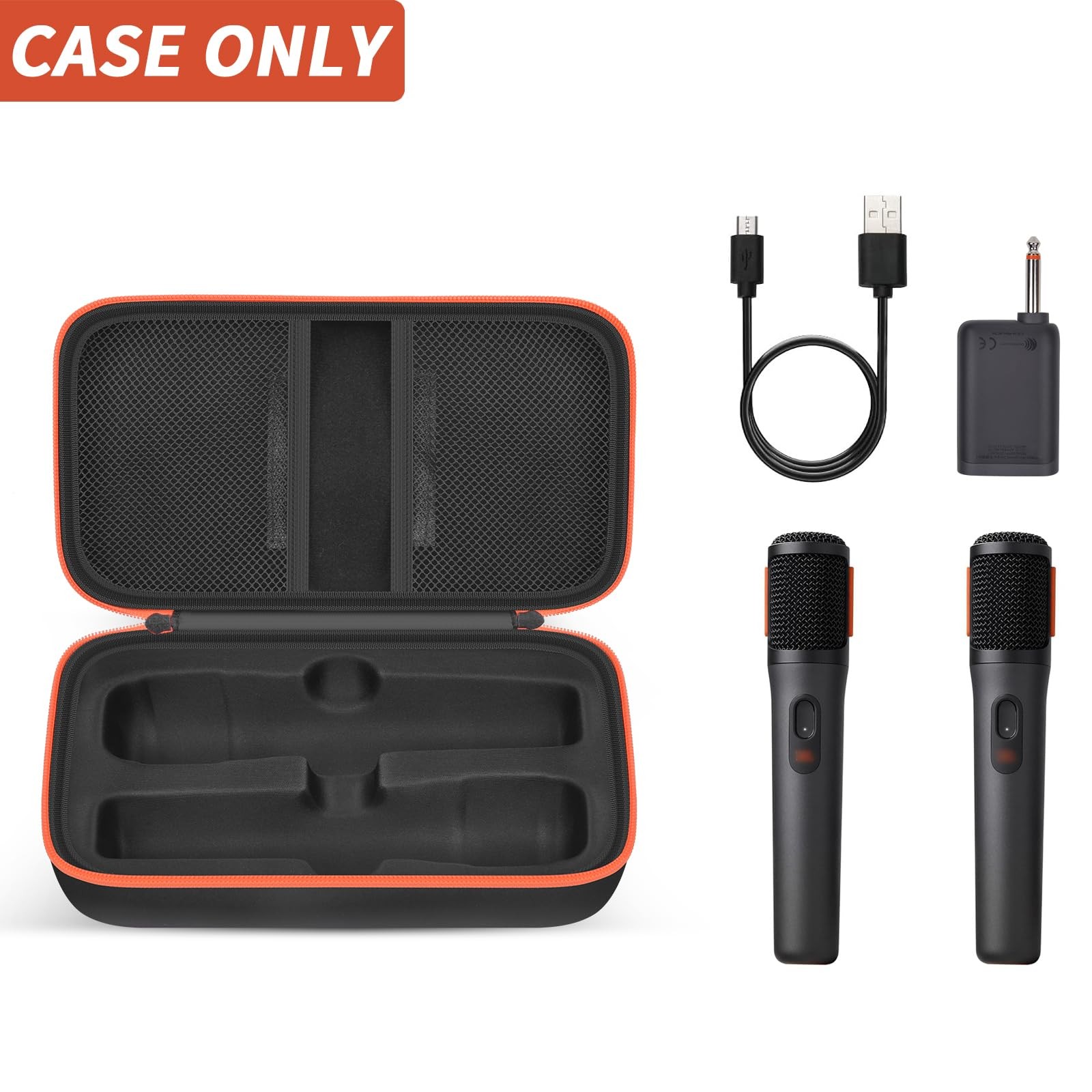 Boobowl Bluetooth Microphone Wireless Case Compatible with JBL PartyBox Wirel…