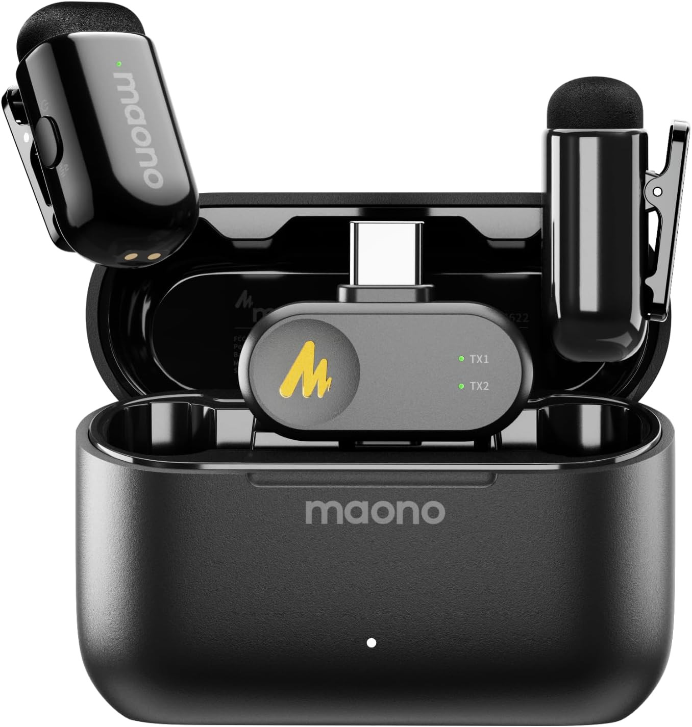 Microfono lavalier mini wave T1 inalambrico usbC cancelacion ruido grabar video