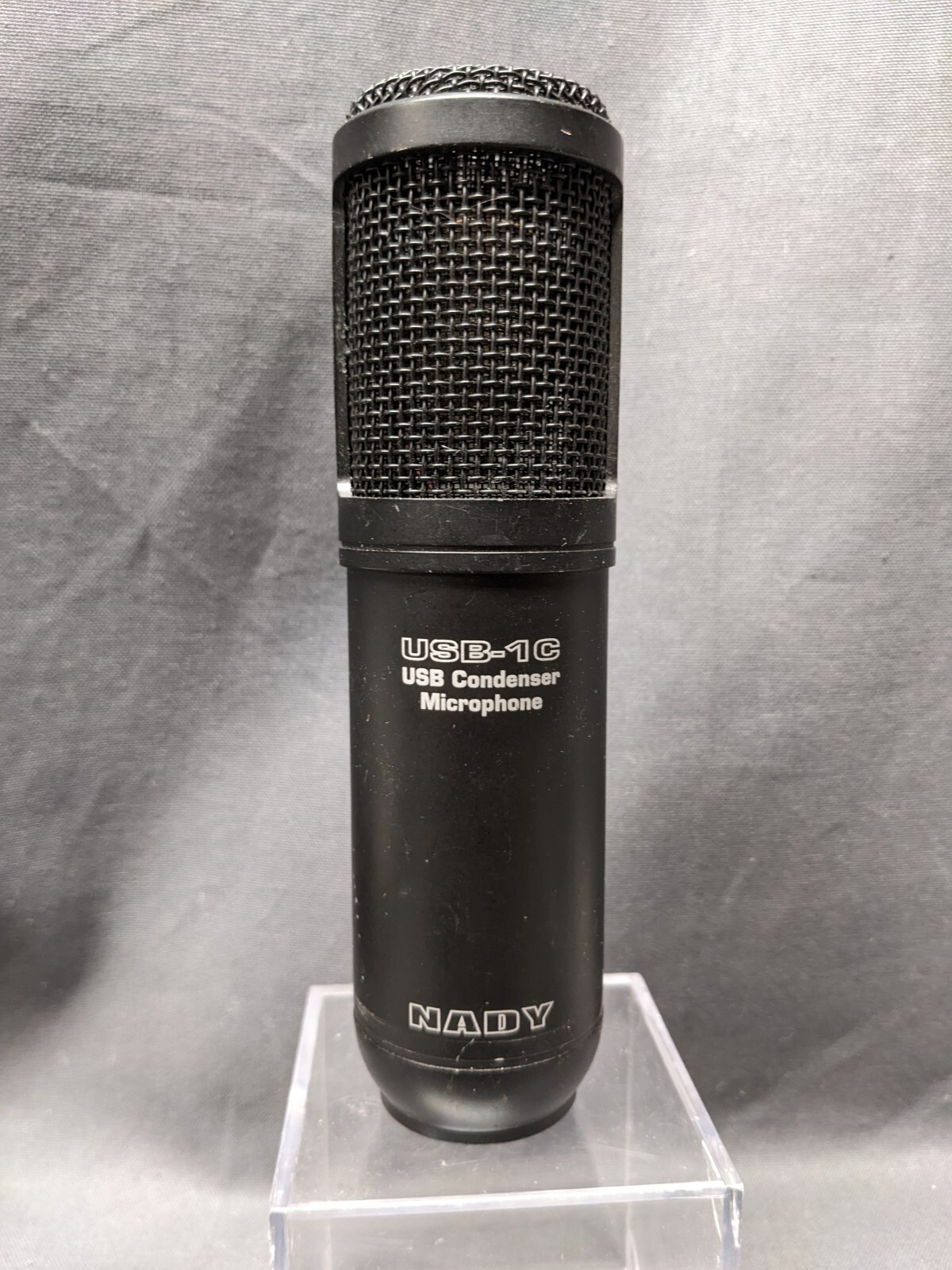 NADY – USB-1C – USB Condenser Microphone – Black