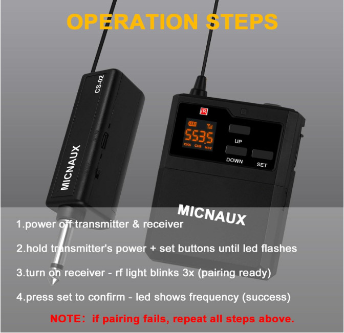 Microfonos Profesionales Inalambricos Professional Recargables Diadema Estudio