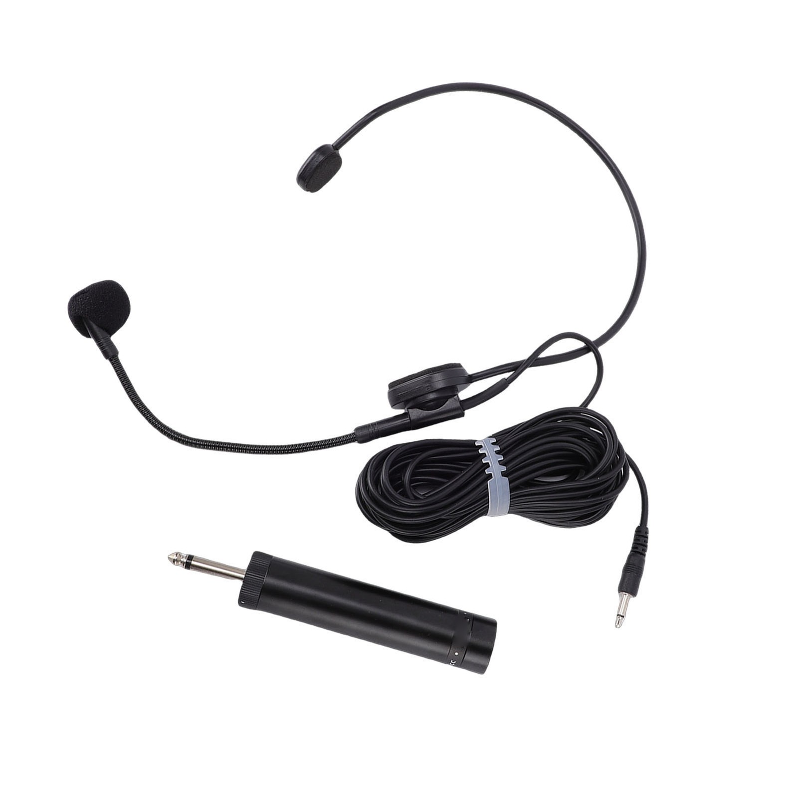 Headset Mic With 3.5mm Jack HiFi Sound Flexible Wired Microphone For Singing