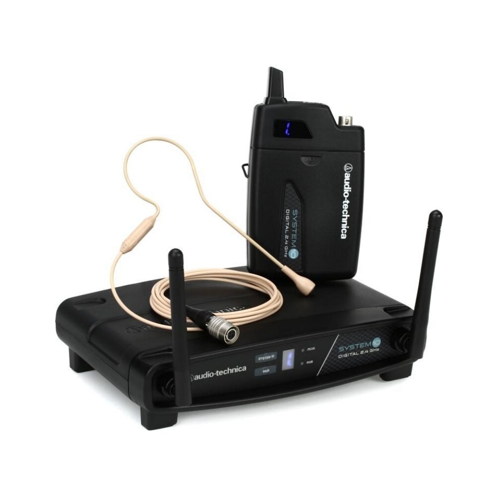 AUDIO TECHNICA ATW-1101/H92-TH Series 10 Digital 2.4 Ghz Wireless Earset System
