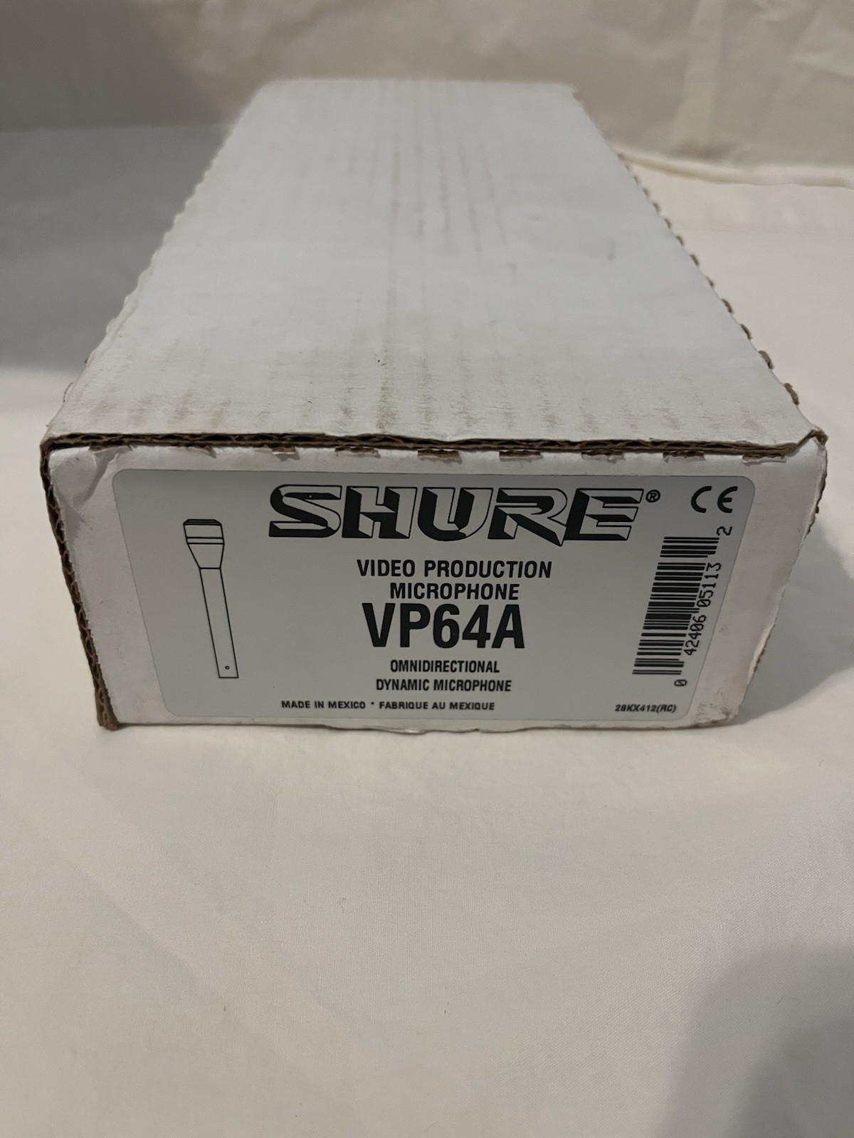 Shure Video Production Microphone: VP64A – Omni Directional Dynamic Mic