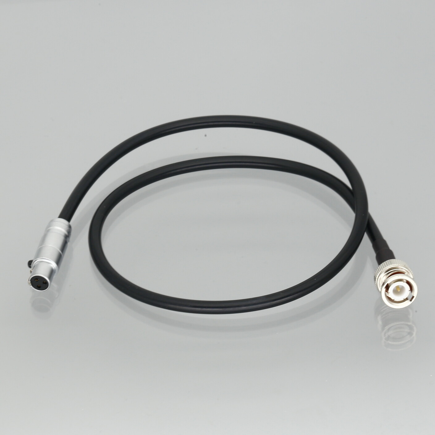 Mini-XLR TA3F 3P Female to BNC Male RG58 Cable For National Instruments PCI PXI