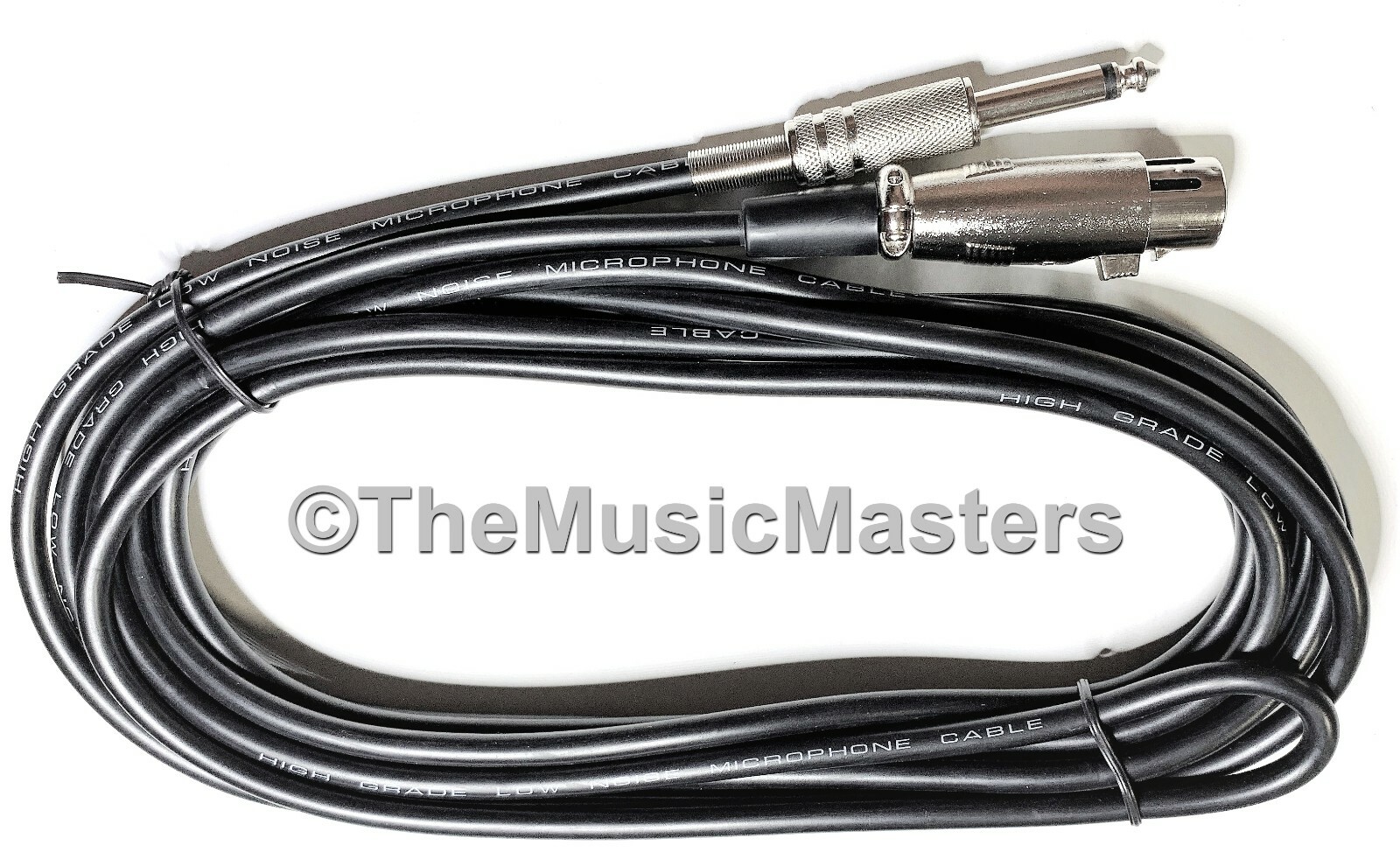 10ft MICROPHONE AUDIO CABLE Standard XLR to 1/4″ Mono Plug Mic Cord Wire VWLTW