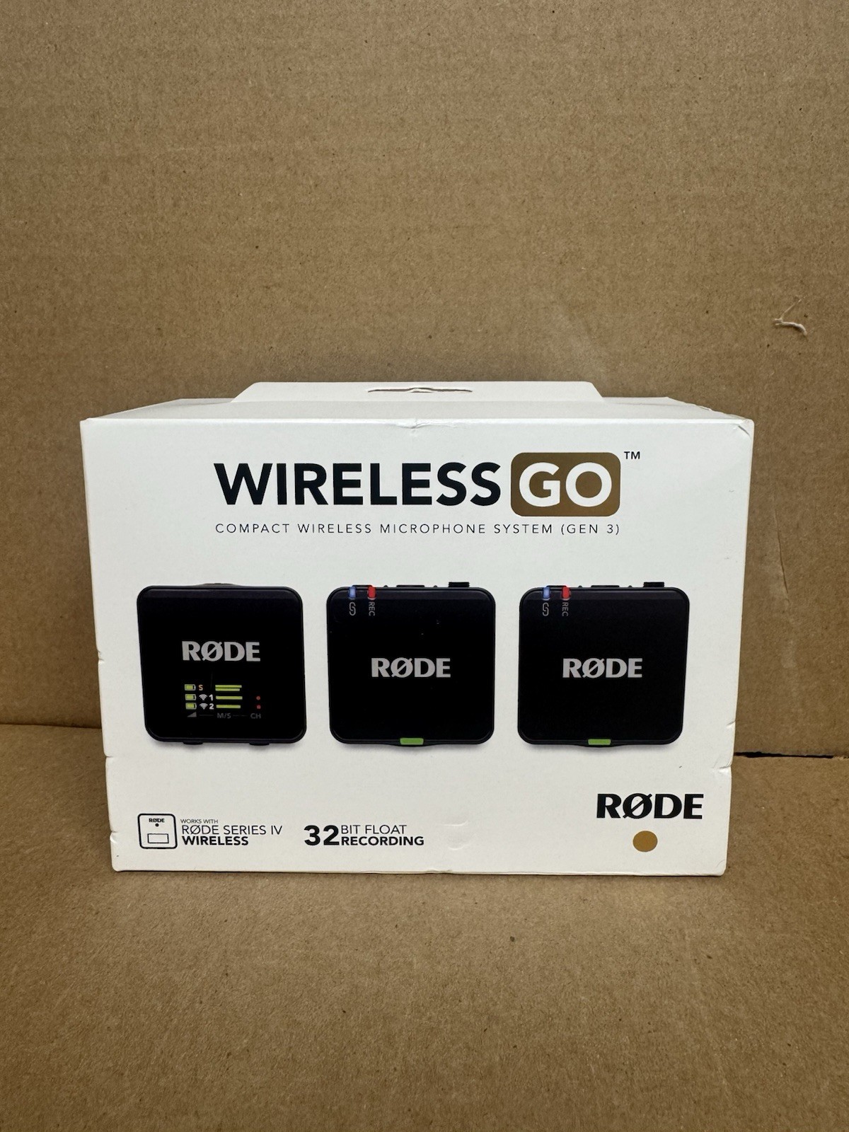 RØDE Wireless GO III (Gen 3) – Compact Wireless Mic – Pristine Audio, 32-bit …