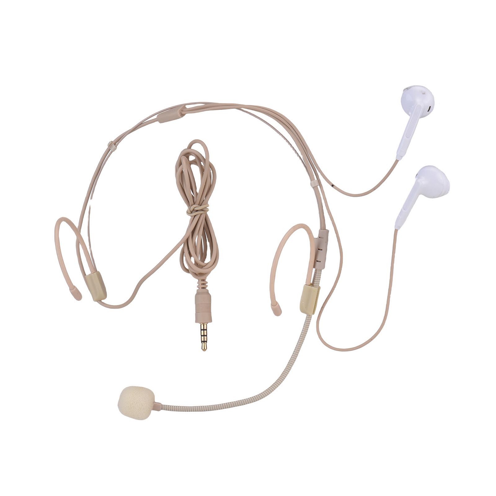 Wireless Microphone Headset Headphones Professional Condenser Mic Podcast