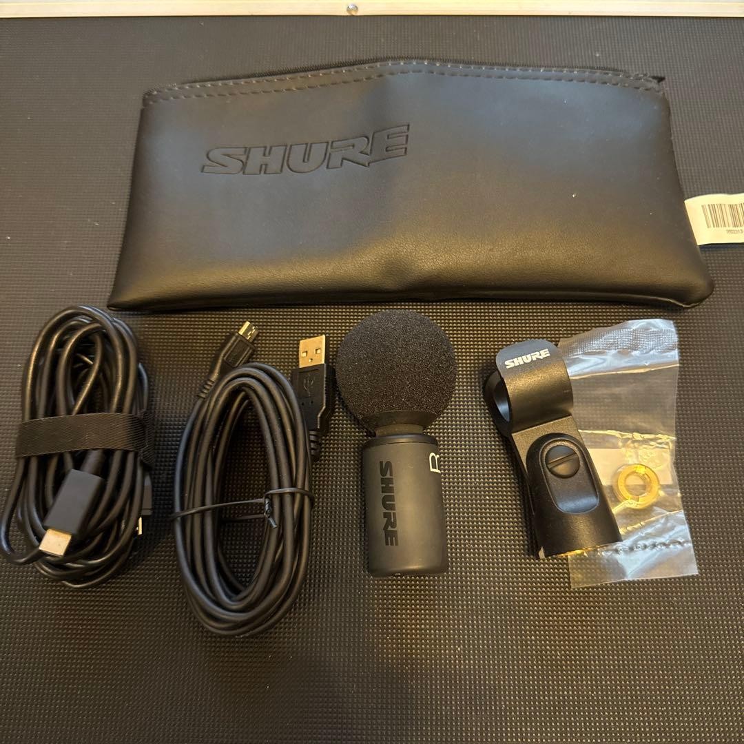 SHURE MV88+ Portable Stereo Condenser Microphone Used with 3m Cables