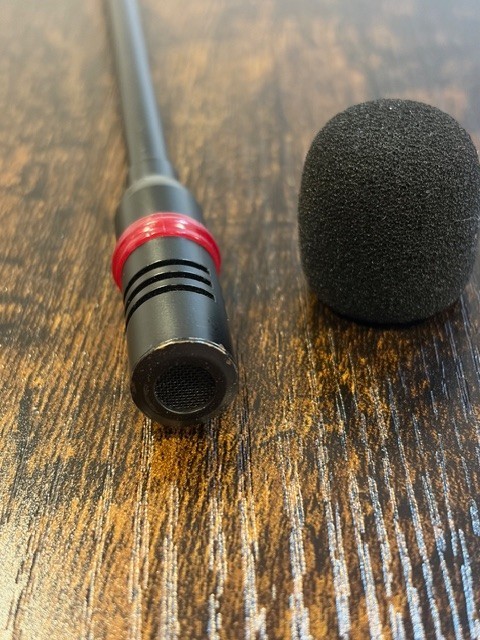 Shure GM-5923 40cm Gooseneck Microphone with LED XLR Connection
