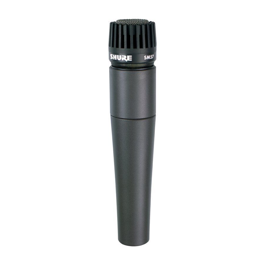 Shure SM57-LC Legendary Unidirectional Dynamic Pro Instrument Microphone