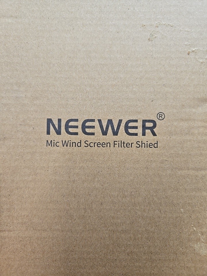Neewer NW(B-3) 6 inch Studio Microphone Round Shape Wind Pop Filter Mask Shied