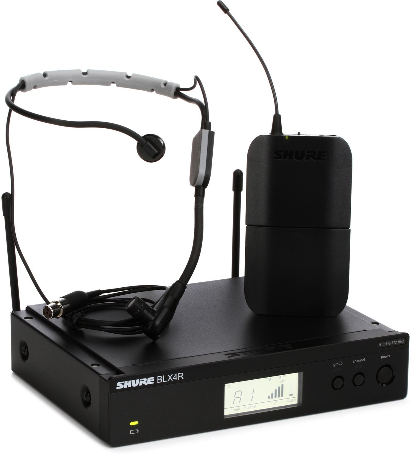 Shure BLX14R/SM35 Wireless Headworn Microphone System – H10 Band