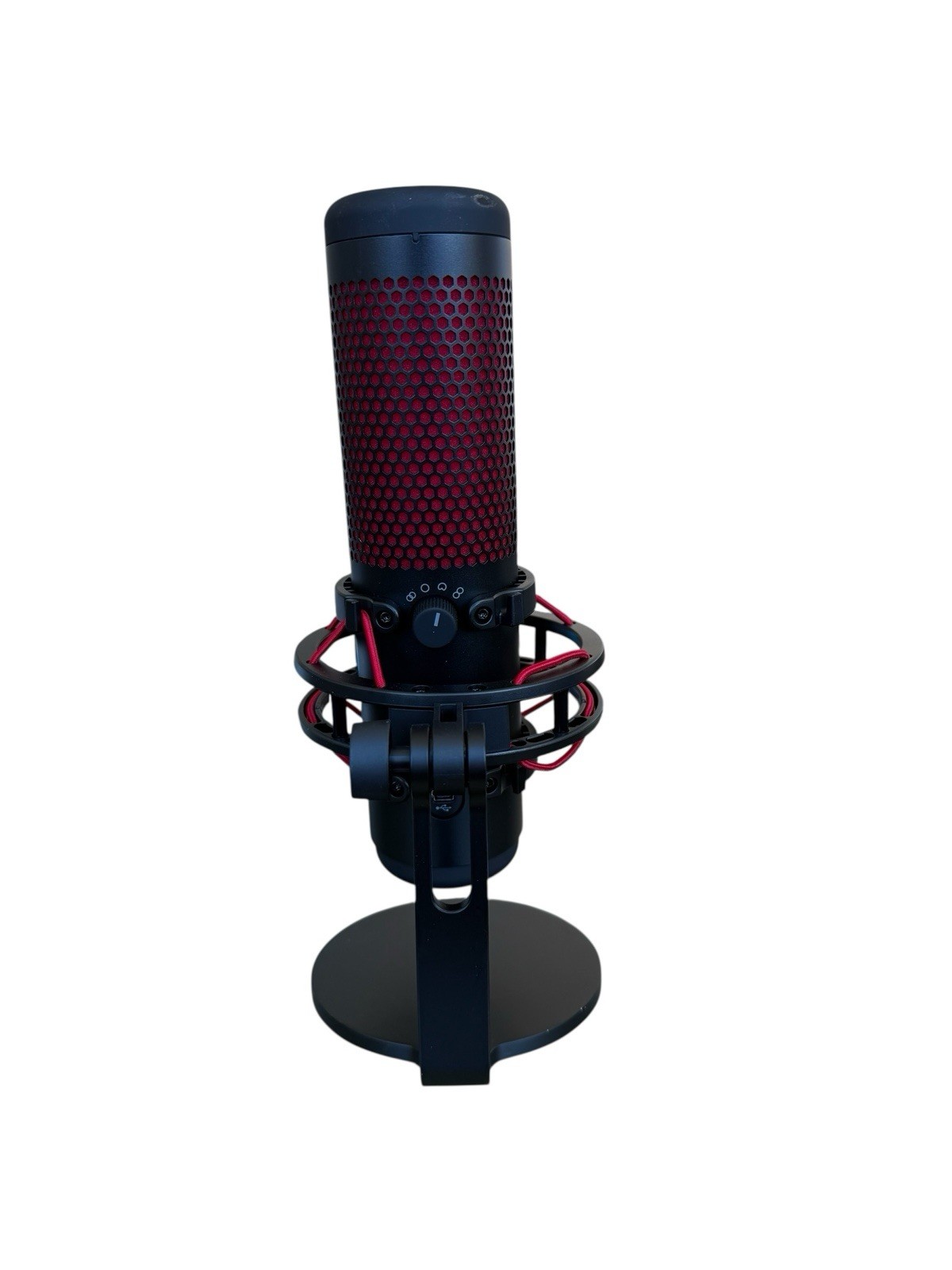 HYPERX QuadCast USB Microphone Red & Black Microphone Only