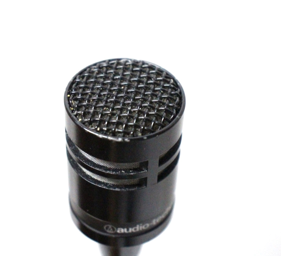 Audio-Technica U855QL Cardioid Dynamic Gooseneck Black Microphone