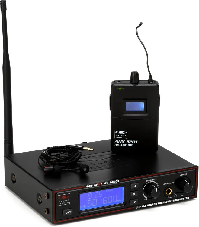 Galaxy Audio AS-1400 Wireless Personal Monitor – P Band