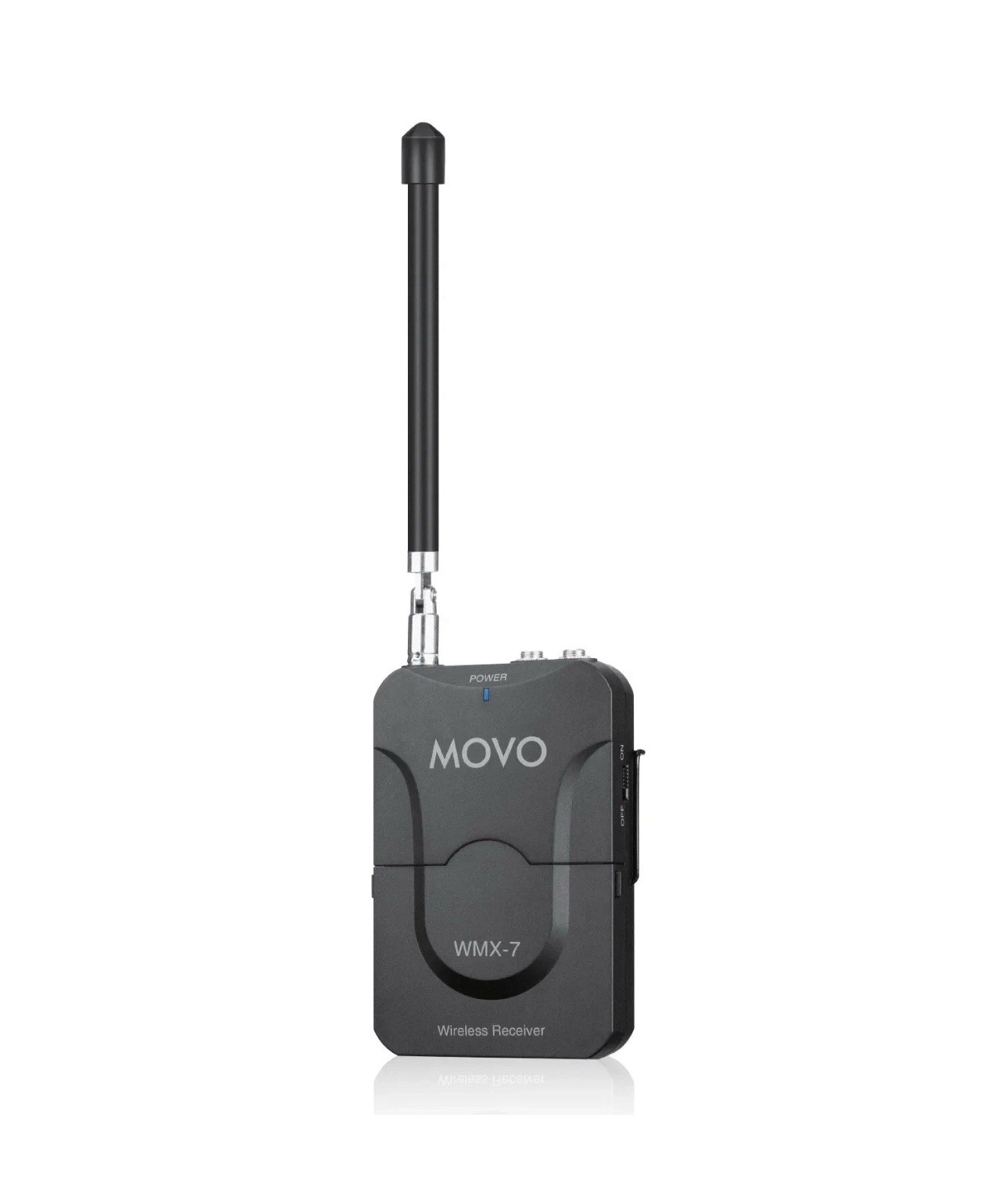 Movo 12-Channel VHF Wireless Receiver for WMX-7 Microphone System WMX-7-RX