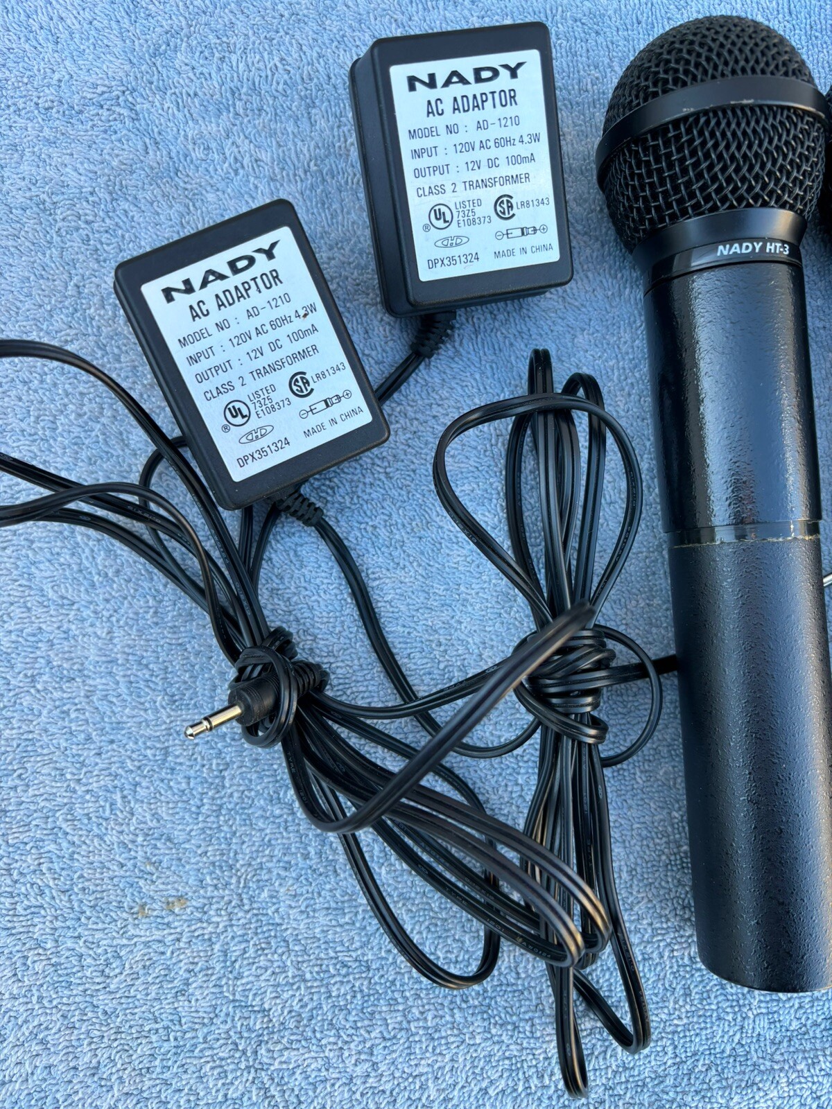 Nady Wireless Receiver High Band VHF 331 & 2001 With Microphones HT-12 HT-3