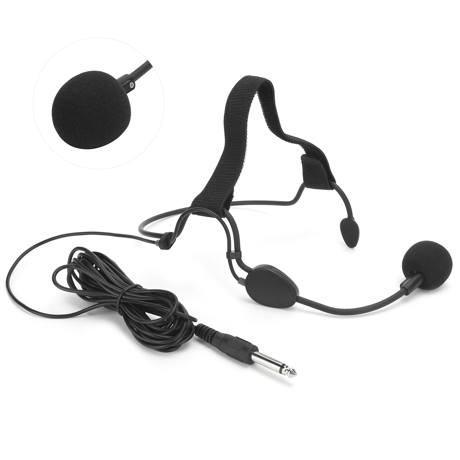 6.35MM Jack Earhook Microphone Dynamic Microphone For WH20TQG Musical Instru HBA