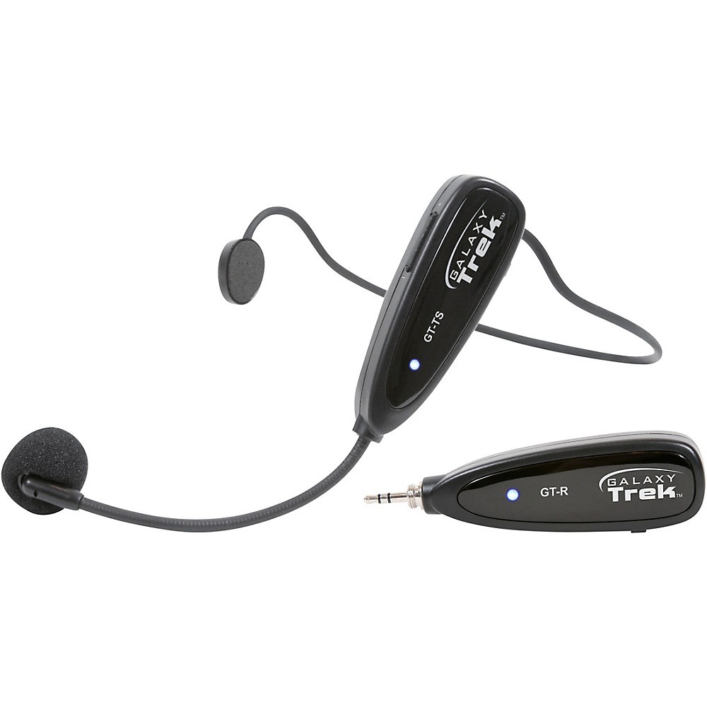 Galaxy Audio Galaxy Trek GTS Portable Wireless Headset Microphone Black
