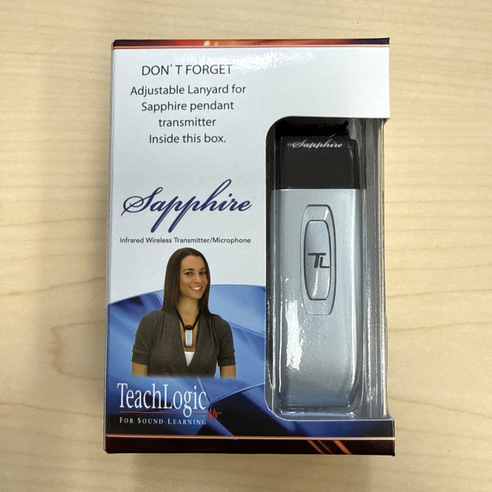 TeachLogic IRT-60N Sapphire Infrared Handsfree Neckless Microphone