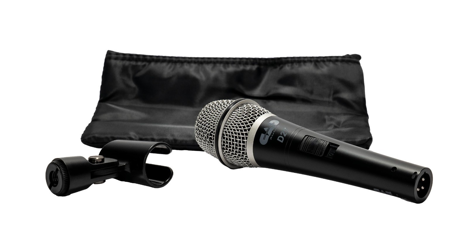 Supercardioid Handheld Dynamic Microphone – QuietTouch Switch, Neodymium Capsule