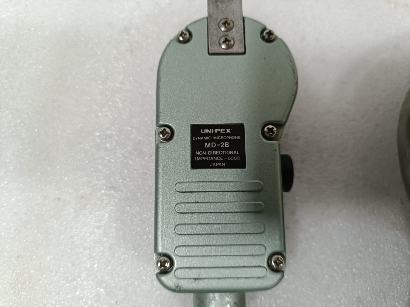 UNI-PEX MD-2B DYNAMIC MICROPHONE IMPEDANCE 600Ω