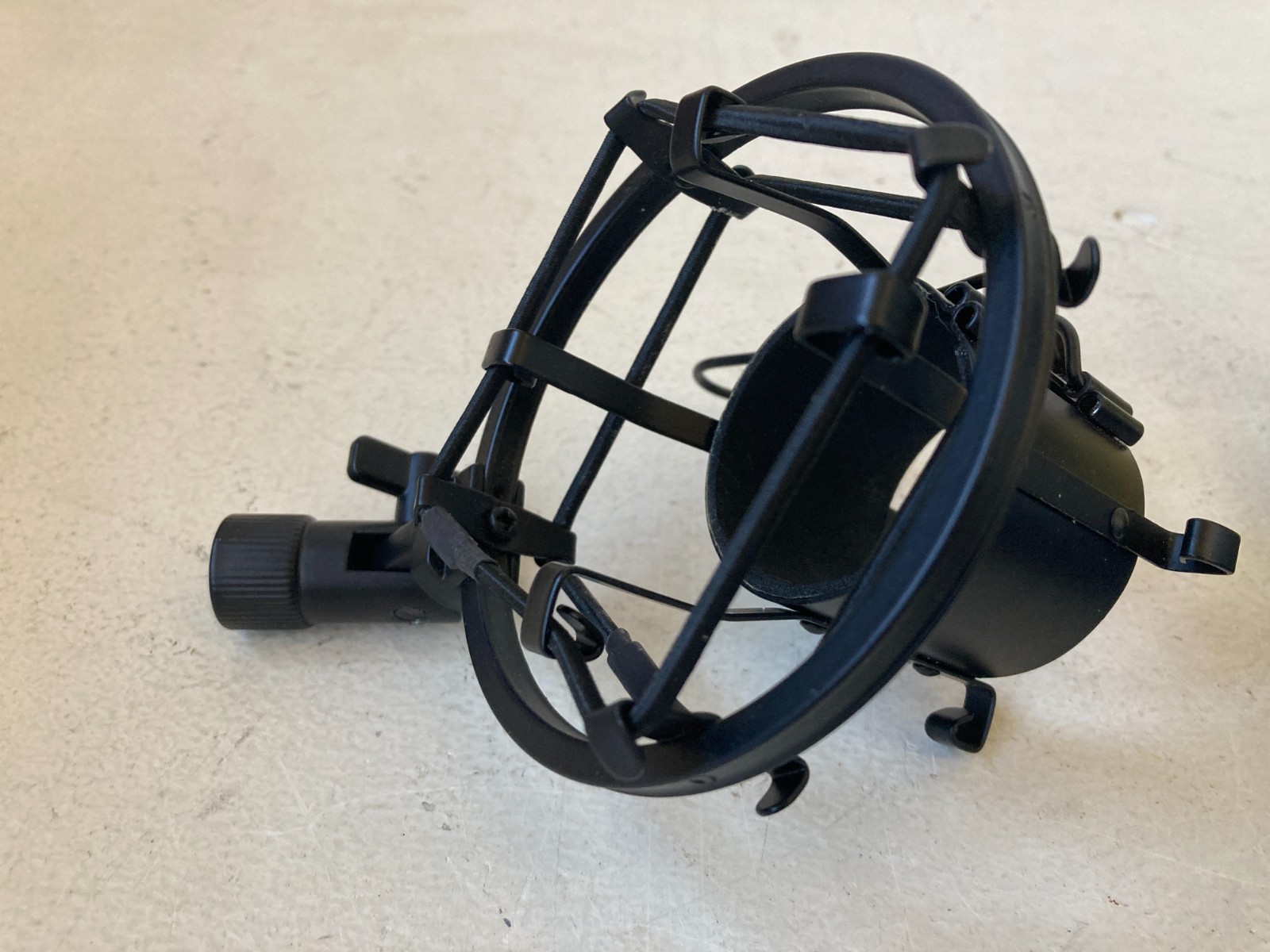 Floureon BM-800 Condenser Microphone w/ Cable & Windscreen Gold & Black Cage