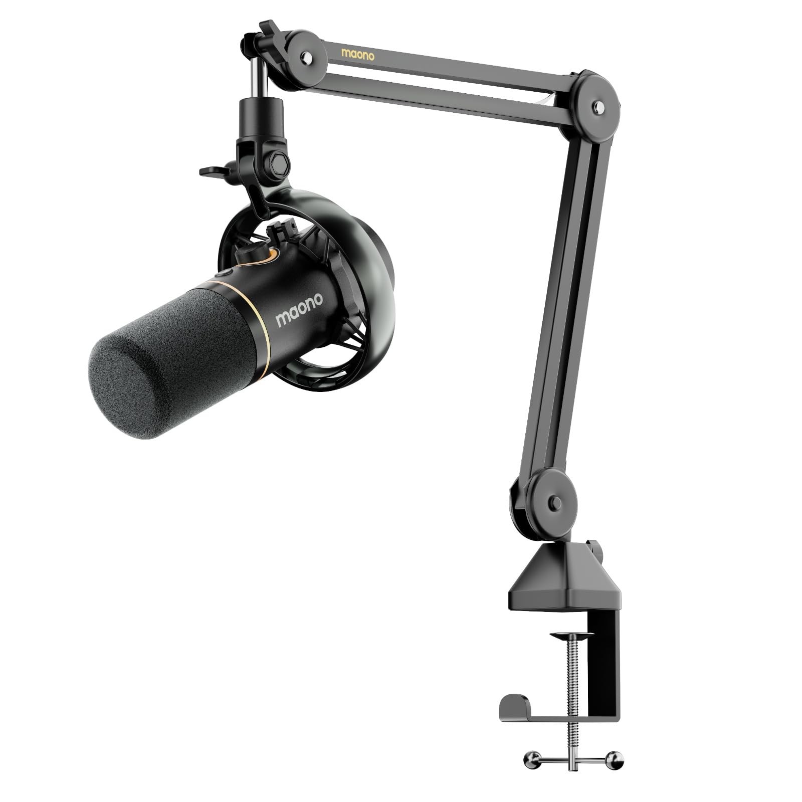 PD200W Hybrid Wireless Podcast Microphone for PC, XLR USB Dynamic Mic Kit wit…