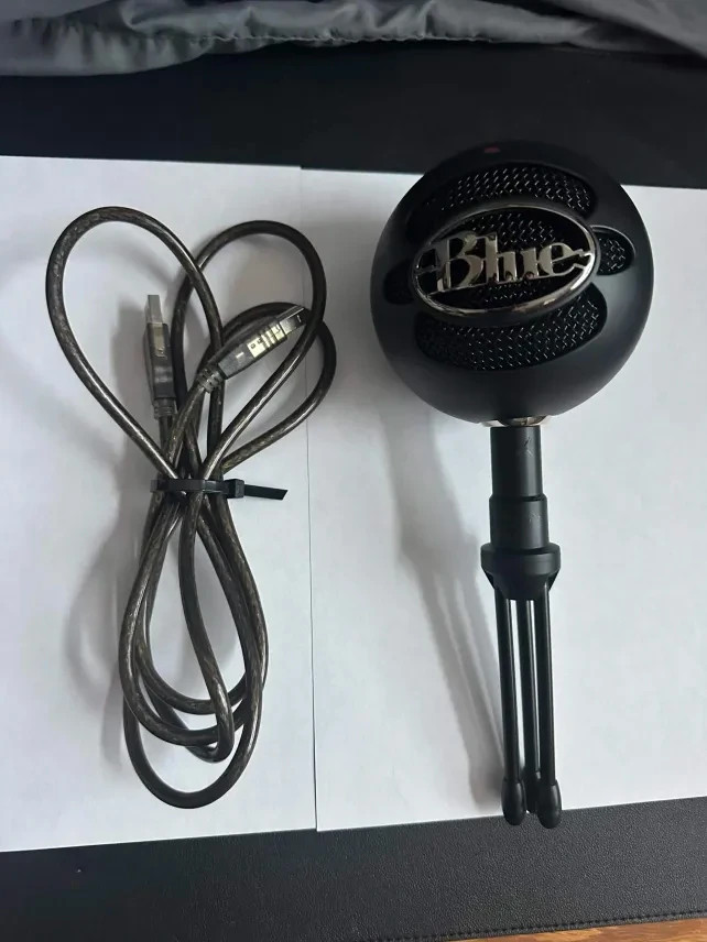 Blue Snowball iCE USB Mic for Recording & Streaming on PC & Mac – USED/TESTED