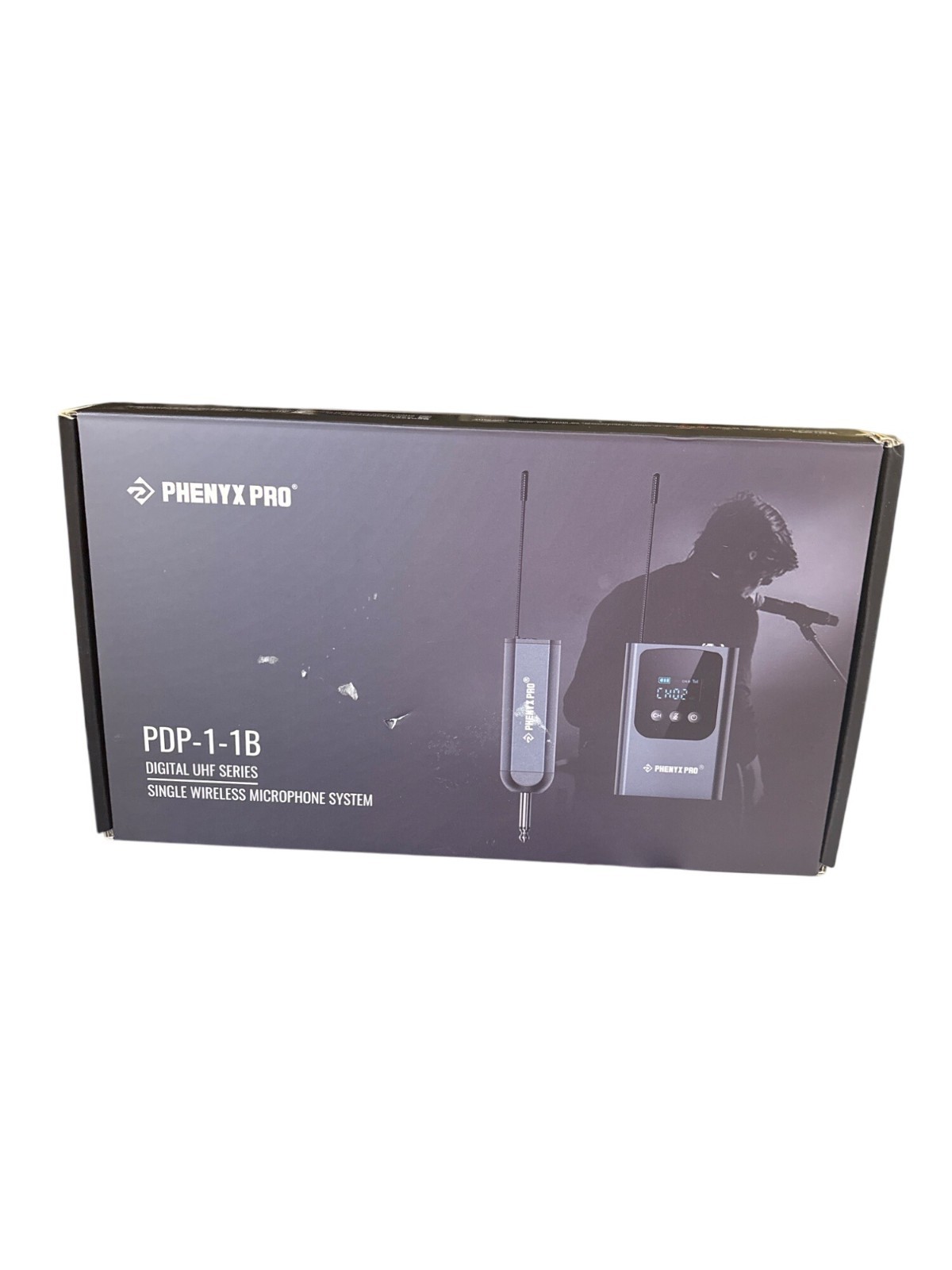 Phenyx Pro PDP-1-1B Digital UHF Wireless Microphone System Single