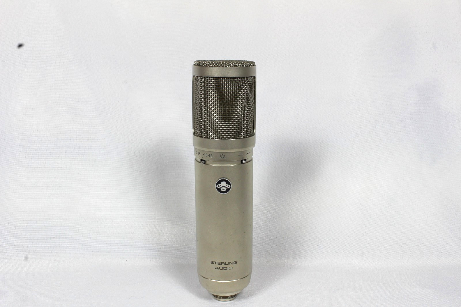 STERLING AUDIO ST66 TUBE CONDENSER MICROPHONE -NO POWER SUPPLY-NO CORD -UNTESTED