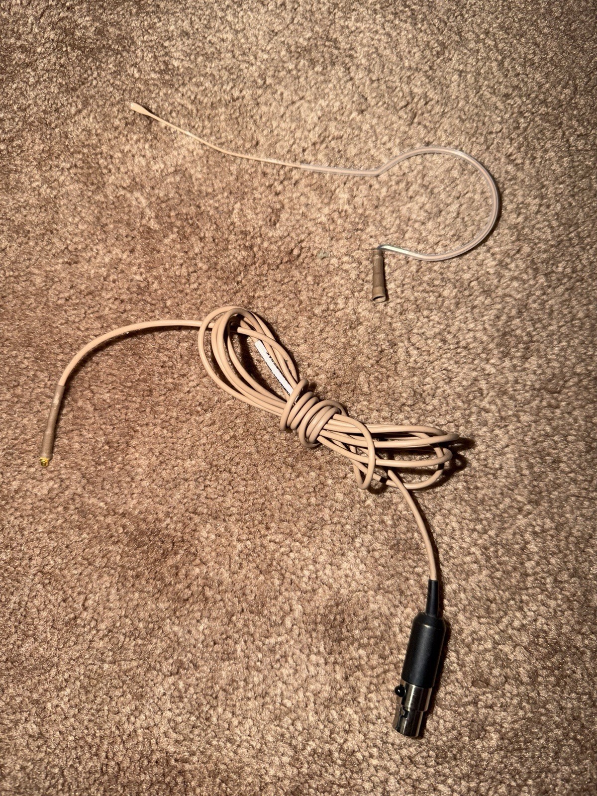 Countryman E6 Omnidirectional Earset Headset Mic Beige AKG Mini XLR USA