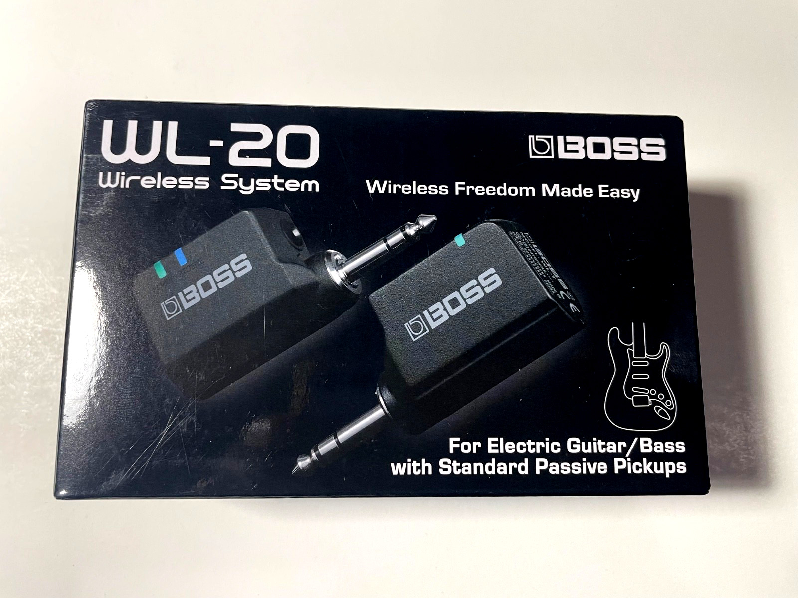 Boss WL-20 Digital Wireless Guitar System with Cable Tone Simulation – NIB