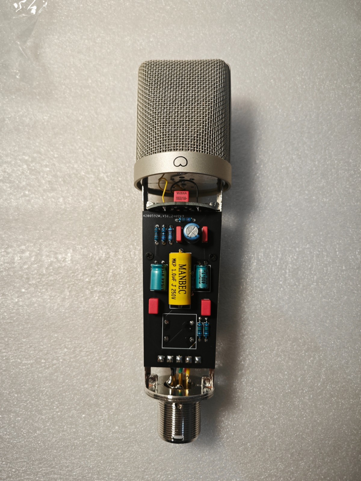 New Professional customized U87-6N3N vacuum tube microphone, large diaphragm mic