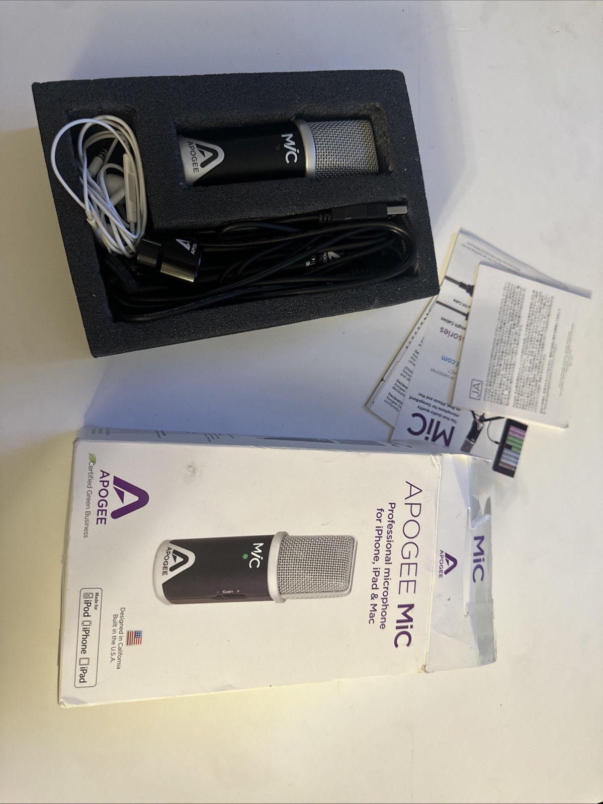 Apogee MiC 96K USB Professional Microphone for iPhone/iPad/Mac Q44
