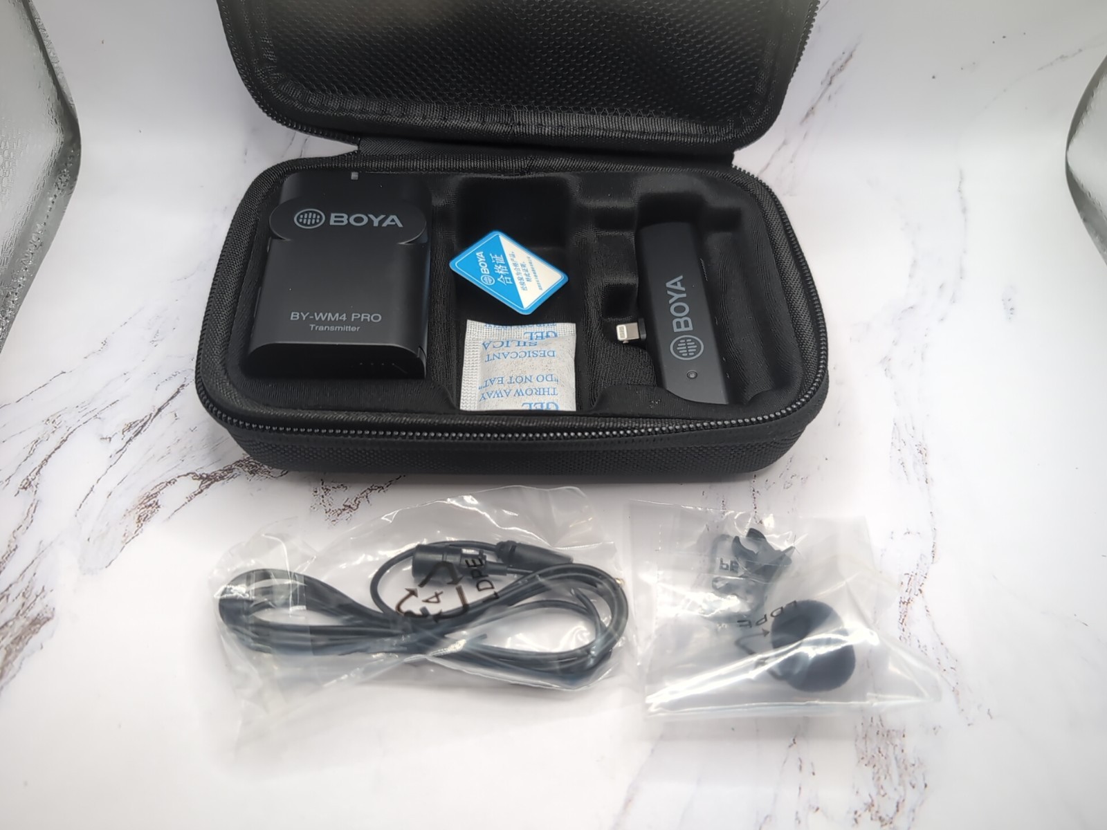 Boya BY-WM4 Pro-K3 Wireless Microphone System 2.4GHz For iPhone iPad iOS Devices